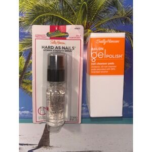 Sally Hansen Hard As Nails Vitamin Serum & Salon Gel Polish Cleanser Pads